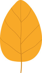 Tree leaf drawing clipart design illustration