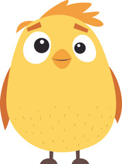 Little bird drawing clipart design illustration