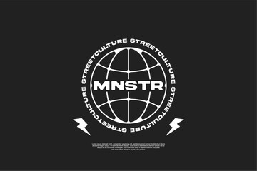 urban tshirt streetwear fashion design vector suitable for printing