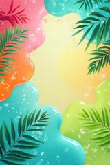 tropical beach background