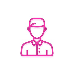 Pink Professional Icon