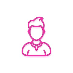 Pink Professional Icon