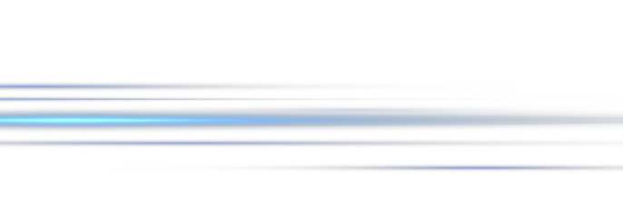 Obraz premium Glowing Cyan Neon Light Lines with Blue Motion Trails and Shine Wave. Starburst Flare, Transparent Overlay, and Tech Light Effect for Sci-Fi, Futuristic UI, or Abstract Vector Design