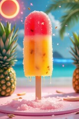 fruit ice cream