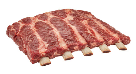 Isolated Raw Ribs