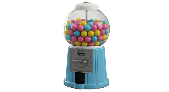 Isolated gumball machine