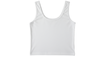 Isolated White Tank Top