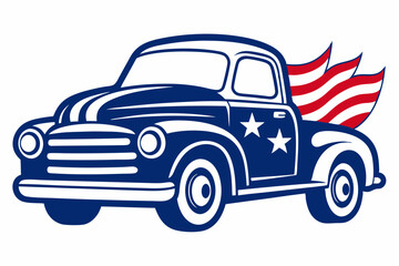 retro car vector illustration