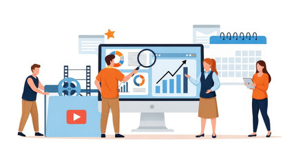 Digital Collaboration and Data Analysis for Multimedia Project Management