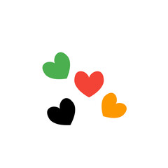 juneteenth heart decoration