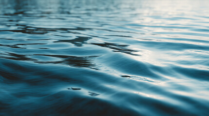 Calm Water Surface with Gentle Ripples
