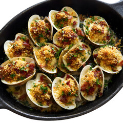 Clams Casino with Bacon and Parmesan