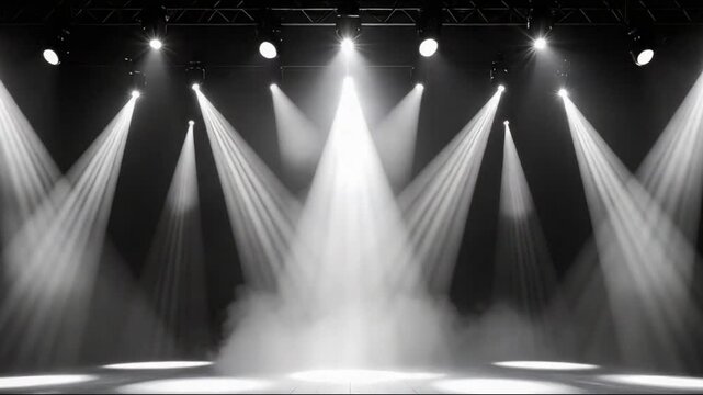 Lighted stage