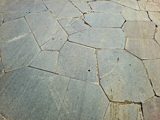 Obraz premium an image of an aesthetic natural stone arrangement used as a floor