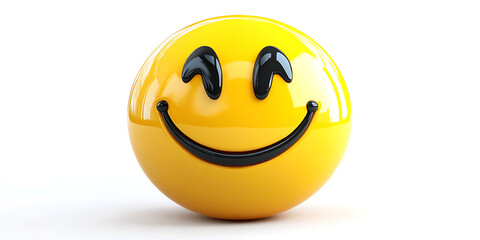 Fototapeta premium Smiling Face: A Symbol of Happiness and Positivity