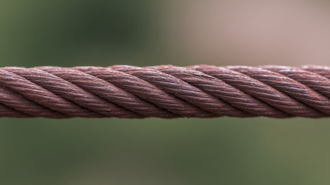 Rugged, earth-toned twisted rope, symbolizing strength in unity, resonates with Tuvalu Independence Day and Pi Approximation Day