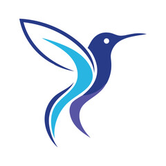 Vibrant Hummingbird Icon