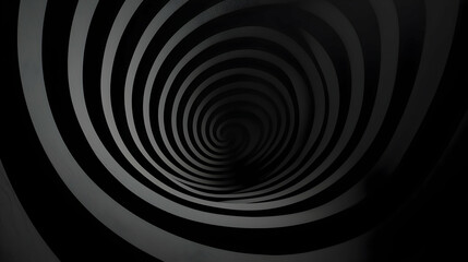 Obraz premium Intricate Spiral Tunnel Effect Graphic Design