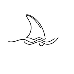 Whale tail jump doodle 