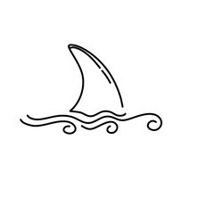 Whale tail jump doodle