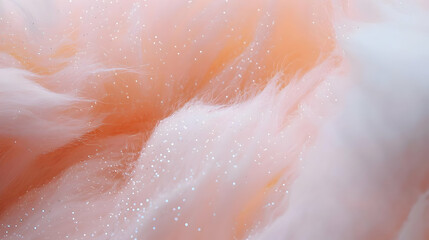Fototapeta premium Abstract Soft Pink Orange White Glitter Fluid Art Background