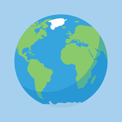 ILLUSTRATION OF CARING FOR THE EARTH AND THE ENVIRONMENT