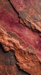 Rosso Levanto marble stone layers with deep reddish tones and geological textures