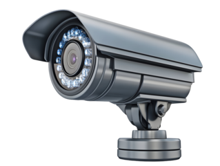 High-Resolution Security Camera Depiction with Advanced Surveillance Technology