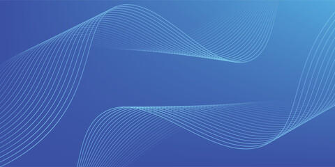 Blue Tech Finance Fintech Background Abstract Pixel Pattern. Abstract Business Tech Science Vector Backdrop.