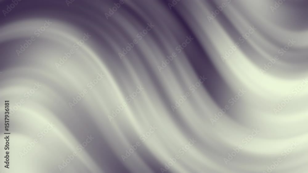 Poster smooth, abstract wavy pattern in gray and white tones, creating a calm, flowing visual effect, abstr