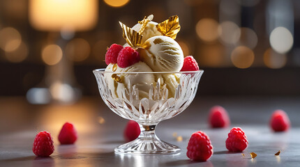 chocolate mousse with strawberry