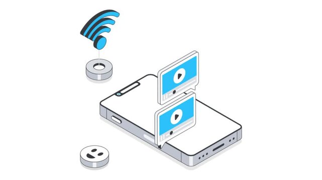MMS Isometric Animation. 