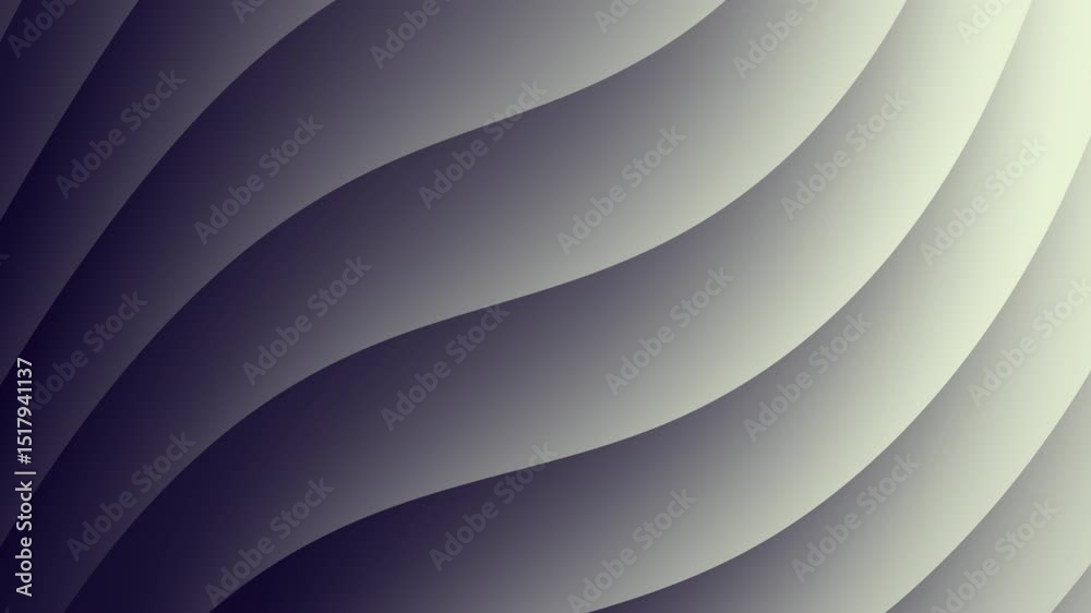 Poster curved, wavy lines in gradient shades create an abstract and modern flowing pattern, abstract textur