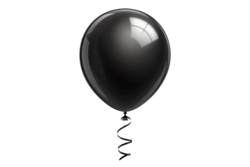 Elegant Black Balloon Perfect for Events, Parties, and Celebrations