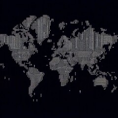 ASCII World text based representation