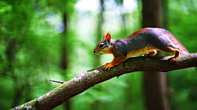 Eichh&ouml;rnchen im Baum