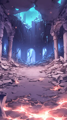 Epic Ruined Fantasy Temple