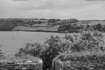 falmouth an der k&uuml;ste von Cornwall in England