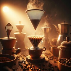 Coffee that adds to the ambiance