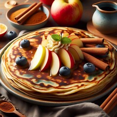 Crepe often found in disturbed are