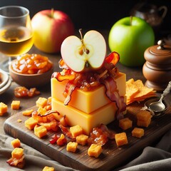 Crunch – Applewood smoked cheddar crispy