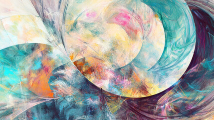  Abstract  background watercolor art painting soft pastel color  background or elegant wallpaper design Painting texture. Modern artistic pattern.artwork for creative graphic design