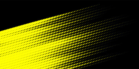 Black New Halftone Background Design