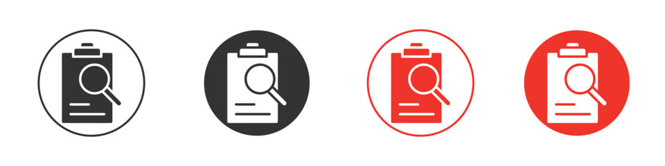 Job description icon for logo, vector sign symbol for design