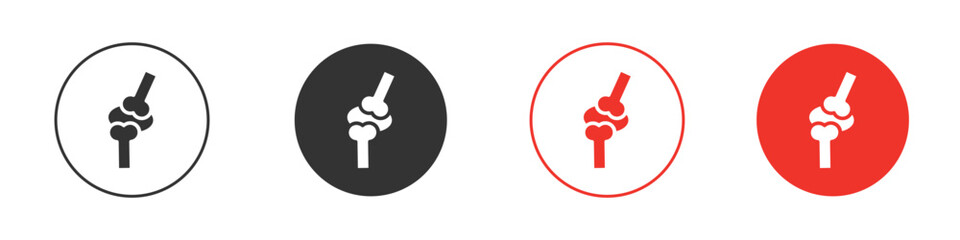 Joint icon for logo, vector sign symbol for design