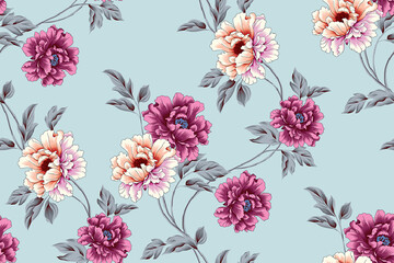 Flowers pattern allover pattern all over abstract pattern