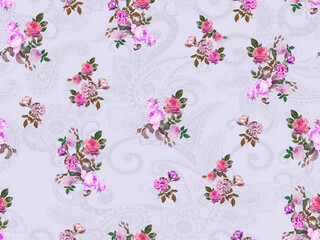 Flowers pattern allover pattern all over abstract pattern
