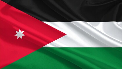 flag of jordan