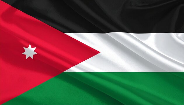 flag of jordan