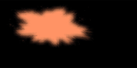 Abstract Bright Red Grunge Texture In Black Background